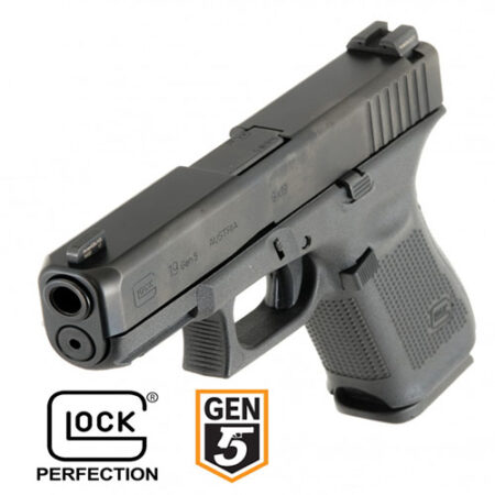GLOCK 19 GEN 5 9MM AMGLO BOLD 5.5LB BLUE LABEL PROGRAM