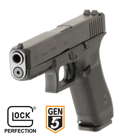 GLOCK 17 GEN 5 FIXED SIGHTS 9MM COMMERCIAL