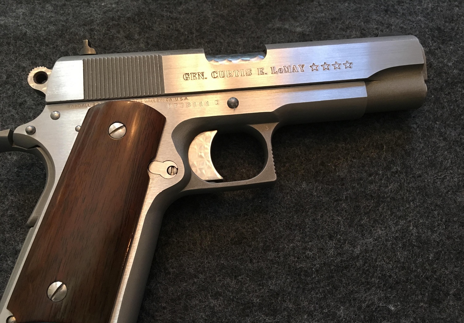 RANDALL .45 GENERAL CURTIS E. LEMAY MODEL ONLY 361 PRODUCED