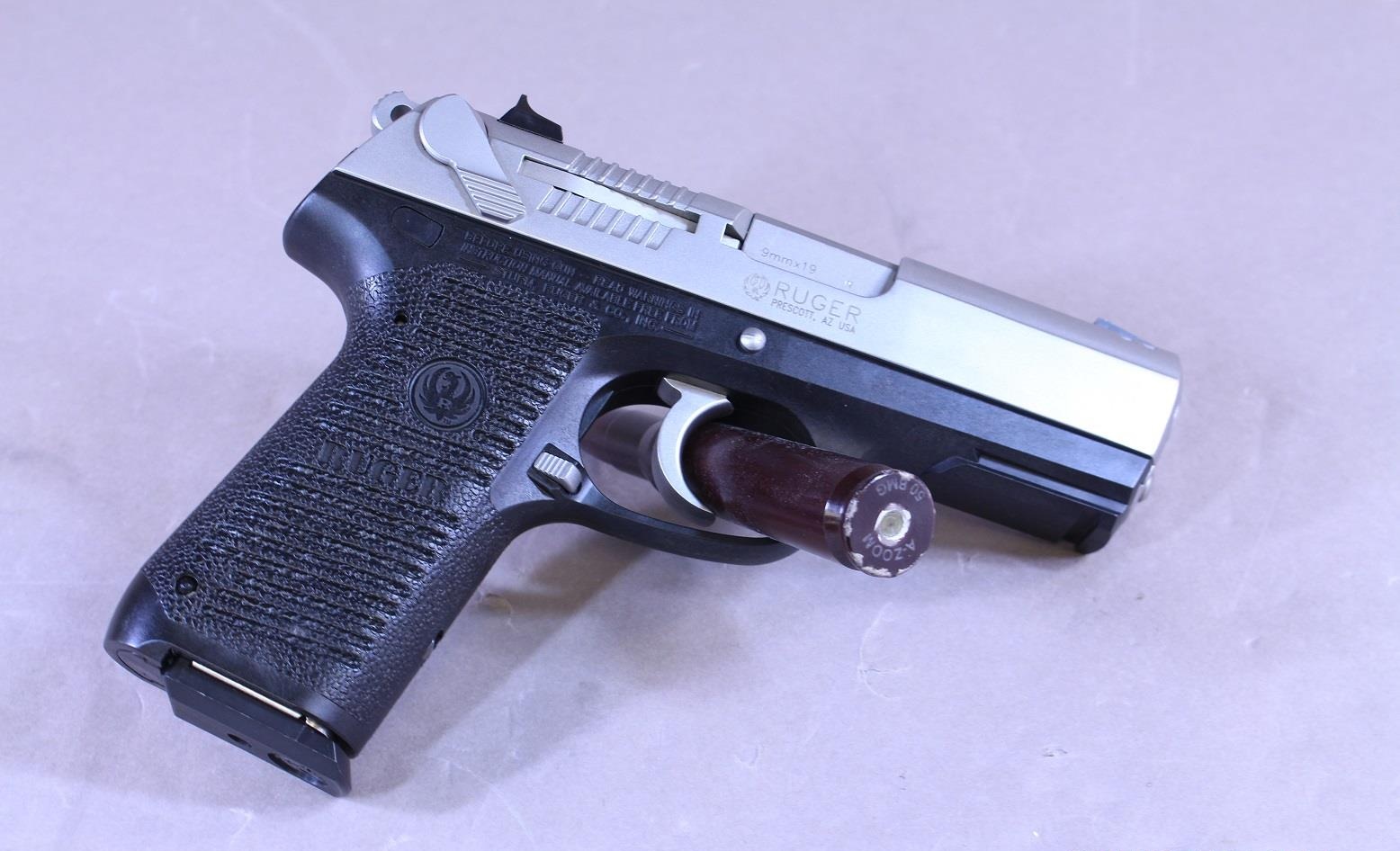 Ruger P95 9mm 3.9" Stainless Finish 15rd with box - Image 2