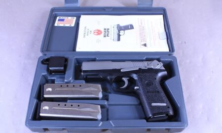 Ruger P95 9mm 3.9" Stainless Finish 15rd with box