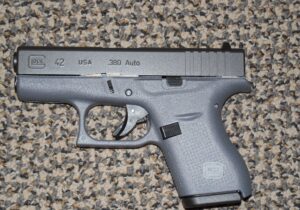 GLOCK 42 .380 ACP MODEL PISTOL IN "TACTICAL GREY